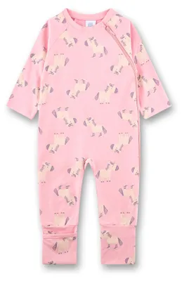 Produktbild von Sanetta Baby-Strampler rosa Esel 92