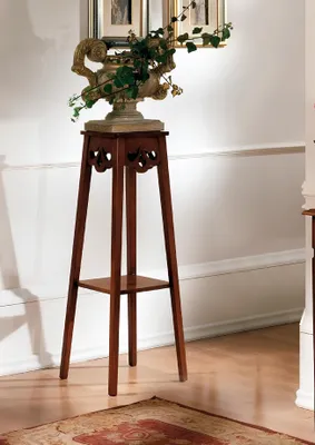 Produktbild von Blumenständer Blumen Ständer Vasen Ständer Massiv Echtes Holz Blumentopfständer