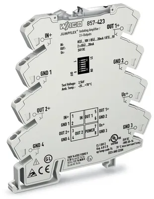 Zdjęcie produktu dla WAGO GmbH & Co. KG Wzmacniacz izolujący 857-423