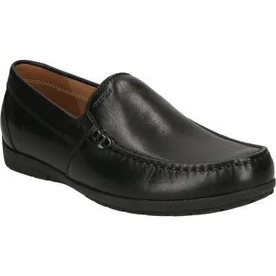 Produktbild von GEOX Slipper SIRON, Glattleder, Schwarz, Herren