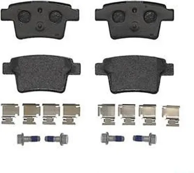 Image de Jeu de plaquettes de frein à disque Brembo, essieu arrière P 24 063