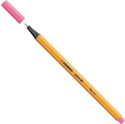 Zdjęcie produktu dla Fineliner - STABILO point 88 - pojedynczy długopis - jasnoróżowy
