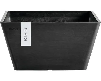 Image de Pot de fleurs Ecopots Berlin 30 - L 31,2 cm x l 31,2 cm x H 15,7 cm - Intérieur et extérieur