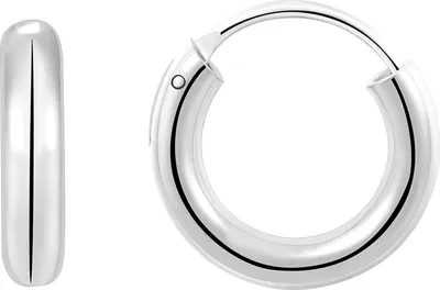 Produktbild von Karisma 1 Paar Klassische Damen Creolen 925 Sterling Silber Stärke 3mm CR-PA113 Größe 16mm Farbwahl - Silber Gold