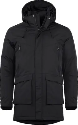 Produktbild von Parka Eskie im Expeditionsstil mit schwerer Wattierung und abnehmbarer Kapuze