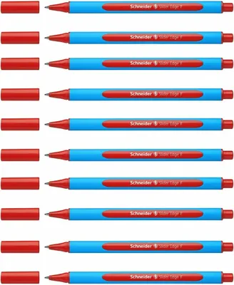 Immagine prodotto di Schneider biros Slider Edge F set da 10 rosso