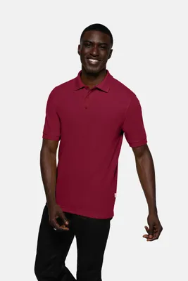 Produktbild von HAKRO MIKRALINAR® Polo 816 weinrot, XL