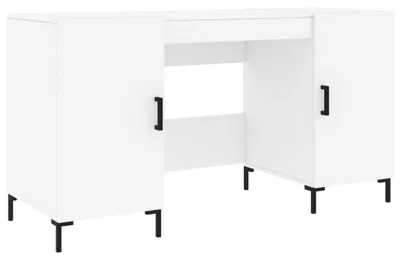 Produktbild von vidaXL Schreibtisch Weiß 140x50x75 cm Holzwerkstoff