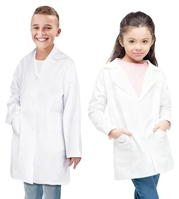 Produktbild von Arztkittel Kinder - Unisex Laborjacke für Kinder, M