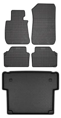 Obrázek produktu pro Gumové autokoberce SolidPRO + vana kufru pro: BMW řada 3 E91 2004-2011 kombi (Touring) 5 ks