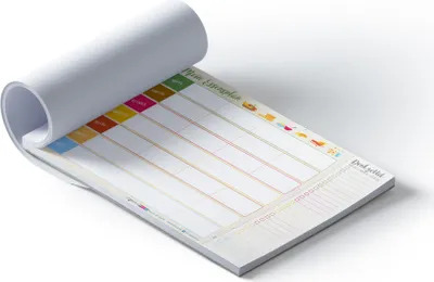 Produktbild von itenga Essensplan Block A4 50 Blatt