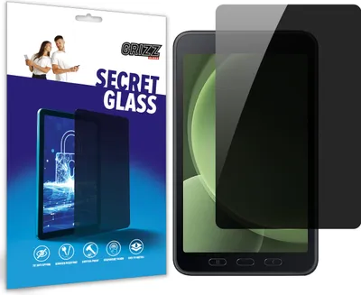 Imagen del producto de Cristal de privacidad GrizzGlass SecretGlass para Samsung Galaxy Tab Active5
