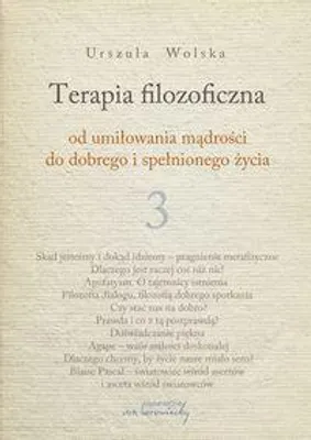Produktbild von Terapia filozoficzna 3 - Urszula Wolska (Buch auf Polnisch)