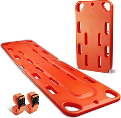 Produktbild von Pulox WTG-100 - Klappbares Rettungsbrett (Spine-Board) inkl. 2 Gurte