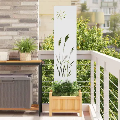 Immagine prodotto di Schermo per privacy in giardino Traforo Bianco 32 x 140 cm