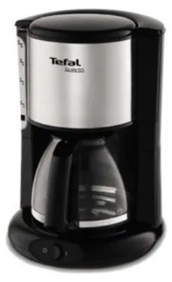 Obrázok produktu pre Tefal Subito, Kávovar, 1,25 L, Mletá káva, 1000 W, Čierna, Nerezová oceľ