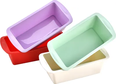 Produktbild von 1/4 Stück Silikon-Brotlaibform, antihaftbeschichtete Backformen für selbstgemachtes Brot, Kuchen, Brownies, leicht zu lösende Toastform, Küchenwerkzeug