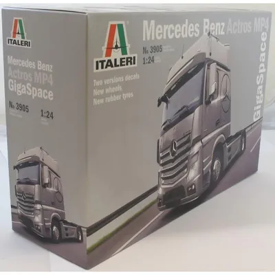 Modellbausatz Mercedes Actros MP4 Gigaspace 1:24