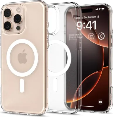 Immagine prodotto di Spigen Ultra Hybrid Magsafe iPhone 16 Pro frost clear (ACS08133)