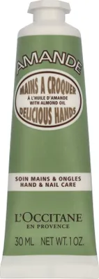 Zdjęcie produktu dla L'Occitane Almond, Kremowy, Kobiety, Skóra uniwersalna, Nawilżający, Odżywiający, Zmiękczający, 30 ml, Tubka