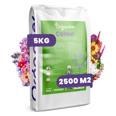 Obrázok produktu pre Zmes rezaných kvetov – Farebná – 32 odrôd (5 kg pre 2500 m2) - Organifer