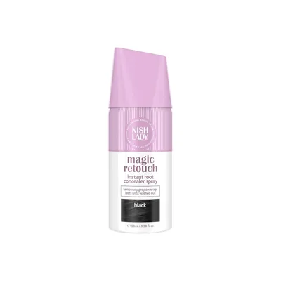 Produktbild von NishLady Magic Retouch Black 100ml – Haaransatz Kaschierung