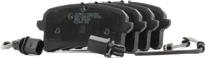 Produktbild von RIDEX Bremsbeläge Satz Hinten für AUDI A6 Avant (4G5, 4GD, C7) 402B1235