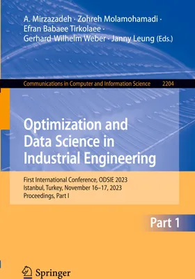 Produktbild von Optimization and Data Science in Industrial Engineering