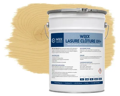 Image de Wixx Lasure Clôture UV+ - Clair - 1L