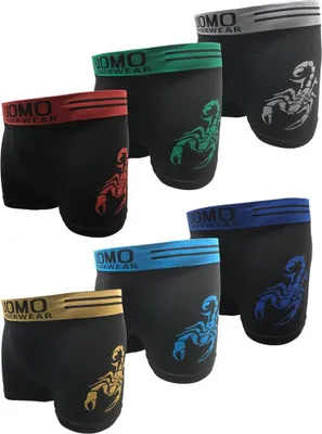 Obrázok produktu pre Garcia Pescara Uomo5 Herren Boxershorts Größe XL/XXL 6er Pack Skorpion aus Polyamid