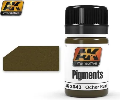 Productafbeelding van AK Interactive S.L. AK-2043 Okerroest Pigment