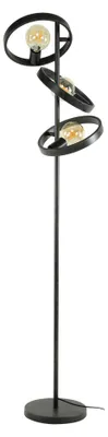 Obrázek produktu pro Stojací lampa FURNLUX Hover antracitová 40 cm / Hlavní barva: černá / Rozměry: 40 x 155 x 40 cm