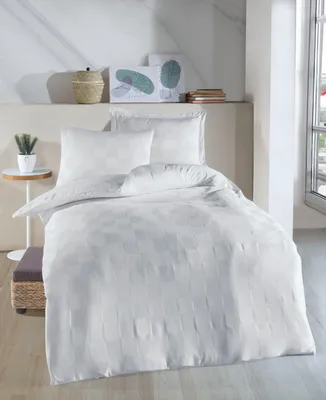 Obrázok produktu pre L'Essentiel Linge de Maison, Kareli Saten - Biela, súprava perín XXL, biela, 70 % BAVLNA / 30 % POLYESTER, 155 x 220 cm