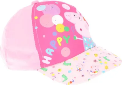 Produktbild von Peppa Wutz Pig Kinder Mädchen Basecap Baseball Kappe Mütze Gr. 51 – Rosa / 51