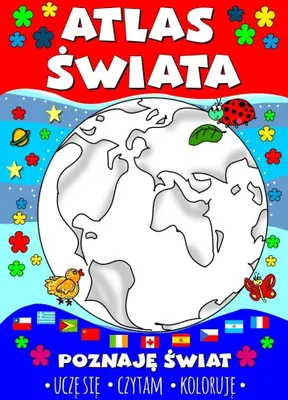 Immagine prodotto di Atlas świata. Poznaję świat. Uczę się. Czytam. Koloruję