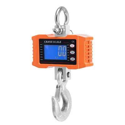 Produktbild von SEVICO 1T Hakenwaage Hängewaage Lastenwaage Kranwaage Industriewaage Waage LCD Batteriebetrieben 1000 KG V124