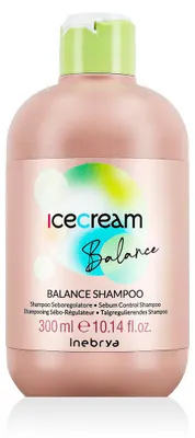 Imagen del producto de Champú Inebrya Ice Cream Balance, 300 ml
