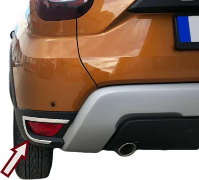 Zdjęcie produktu dla RAMKA ODBLASKU ZE STALI NIERDZEWNEJ CHROME do zderzaka DACIA DUSTER II | od 2018-