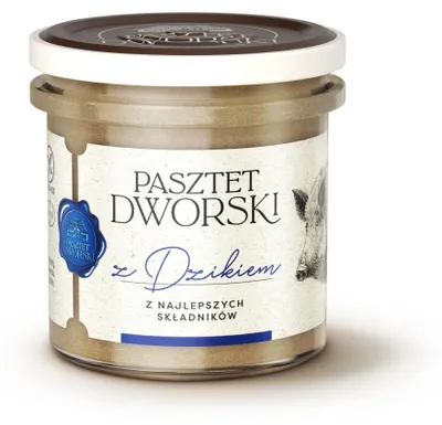 Zdjęcie produktu dla Pasztet Dworski z dzikiem 130 g