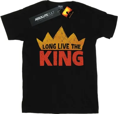 Produktbild von Disney - "The Lion King Long Live The King" T-Shirt für Damen BI29204 (L) (Schwarz)