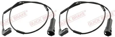 Produktbild von 2x QUICK BRAKE WS 0120 A Warnkontakt Bremsbelagverschleiß 670mm Vorne für OPEL Calibra A (C89) Vectra A Limousine (J89) Vectra A CC (J89) für DAEWOO