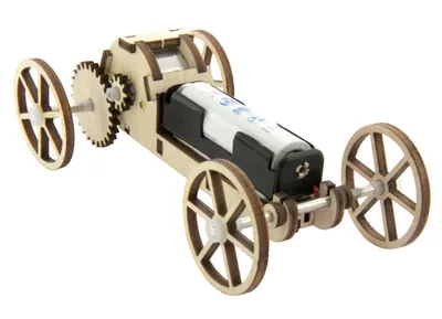 Produktbild von E-Mobil, der Elektroflitzer (Bausatz)