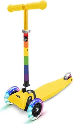 Produktbild von Fun Pro ONE, koloběžka pro děti, tříkolka, LED kolečka, skládací, 3-6 let