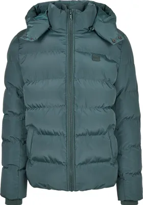Image de Urban Classics - HOODED PUFFER Veste d'hiver bottlegreen - L