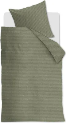 Produktbild von Beddinghouse Seersucker Bettwäsche-Garnitur Summer Farbe Grün Größe 155x220+80x80