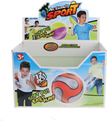 Produktbild von Ball weich 12 cm sortiert | 12 Stück