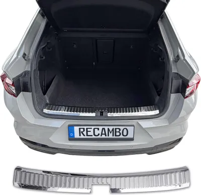 Image de Protection de seuil de chargement en acier inoxydable, finition chromée, pour Skoda Enyaq Coupé | Années de construction à partir de 2021>