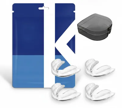 Imagen del producto de JL Cuisine - Apoyo nocturno - Protector bucal transparente - Silicona, Imagen generada por IA