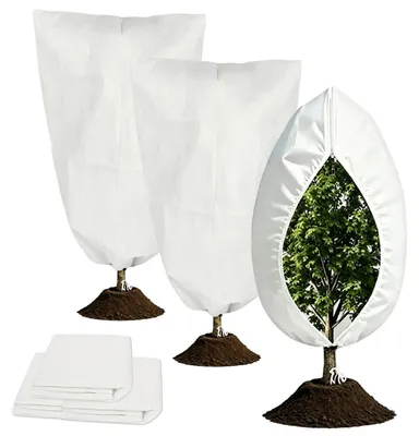 Produktbild von Winterschutzhaube Pflanzen 3er-Set 60 x 80 cm Frostschutz Vlies Atmungsaktiv