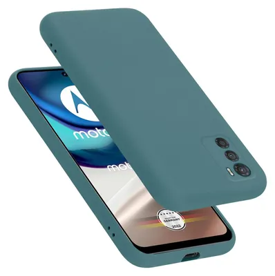 Produktbild von Cadorabo Schutzhülle für Motorola MOTO G42 Hülle in Grün Handyhülle Case Cover TPU Etui